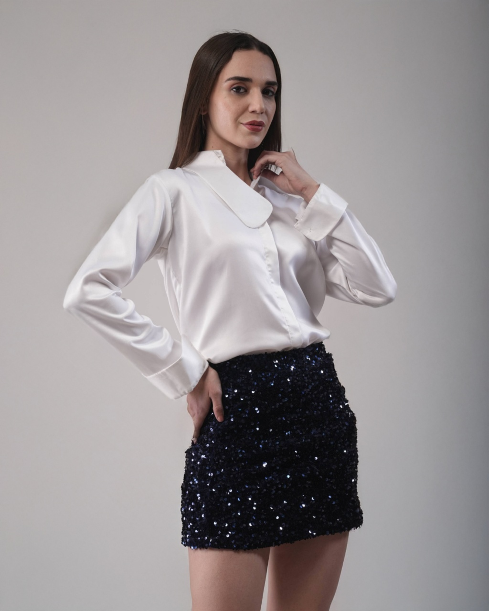 The Midnight Bloom Skirt